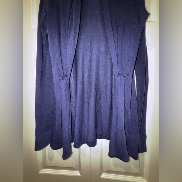 Lilly Pulitzer Navy Blue Front Tie Cardigan. Size XS EUC - Picture 4 of 11